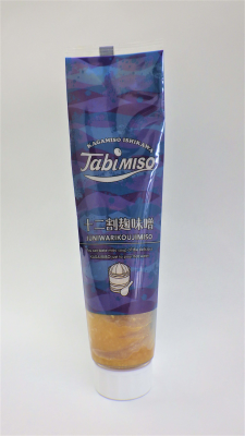 Kaga Miso Tube Pouch (TABIMISO) 12% Jiuqu Miso 120g	