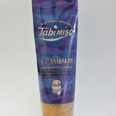 Kaga Miso Tube Pouch (TABIMISO) 12% Jiuqu Miso 120g	