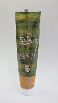 Kaga Miso Tube Pouch (TABIMISO) 100% Jiuqu Miso	120 g