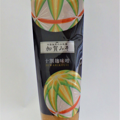 Kaga Miso Tube Pouch (Kaga Temari Pattern) 100% Jiuqu Miso 120g