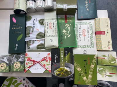 Itohkyuemon Matcha candy